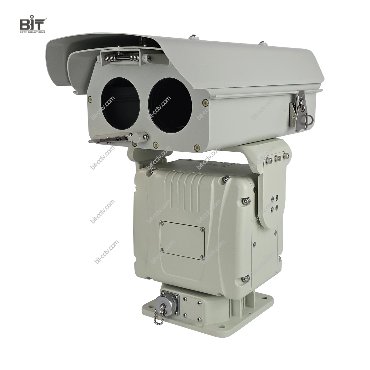 pt510 pan tilt with double window camera housing