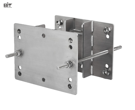 WS2776สแตนเลส polemount Bracket สำหรับ PAN TILT positioner